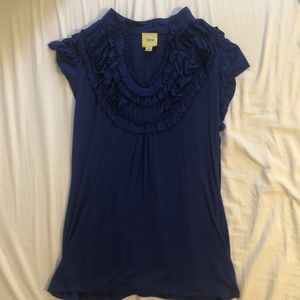 blue business casual shirt